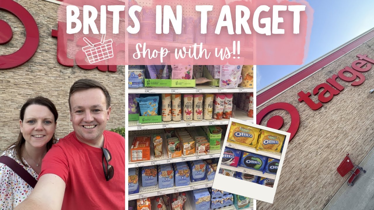 TARGET Shopping | Come shop with us | Our favourite American snacks