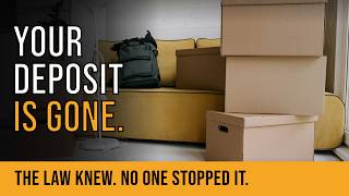 You Will Lose Part of Your Deposit