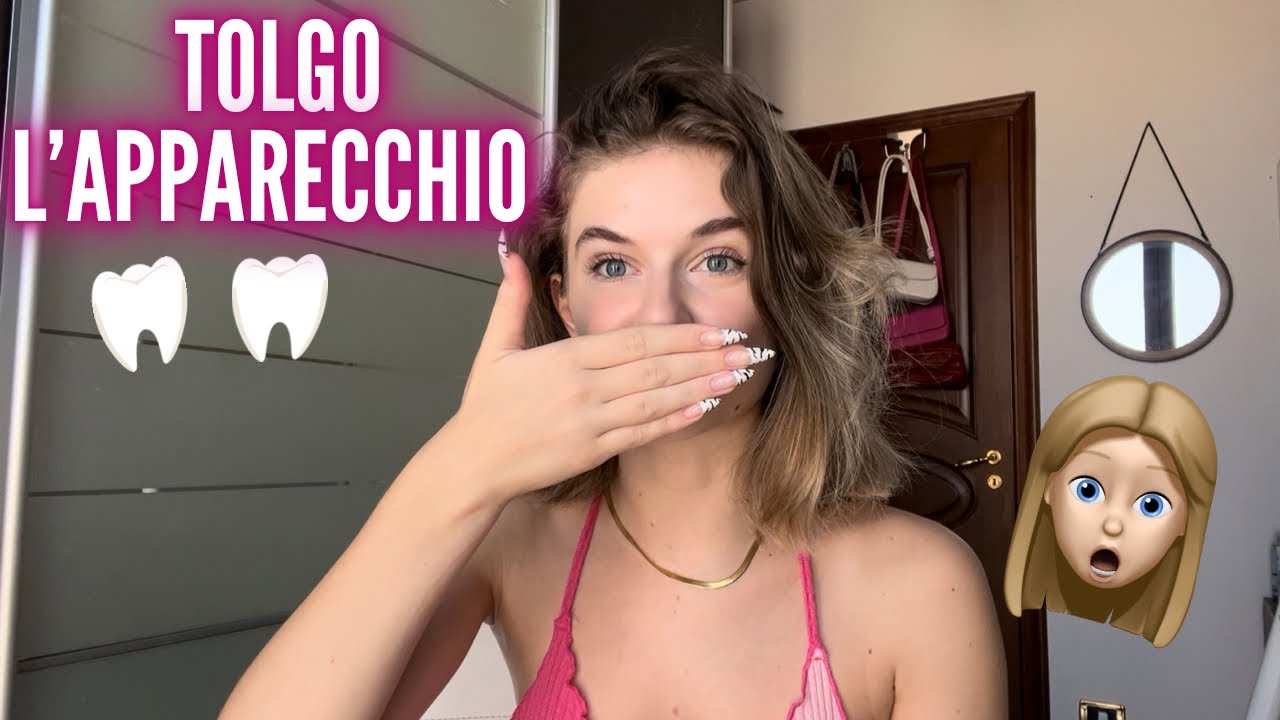TOLGO L’APPARECCHIO DOPO PIÙ DI 3 ANNI! 😳🦷aiut Aboutgaia.