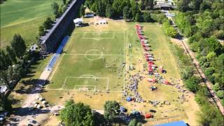 Pokazy Strażackie z lotu ptaka - Ciechocinek 2015