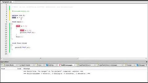 C Programming - Difference between Definition and Declaration