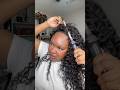Styling My Water Wave Hair From ISEEHAIR Wigstyle Waterwavewigs 