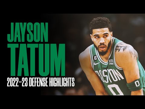 Best of Jayson Tatum defense in 2022-23 NBA Season