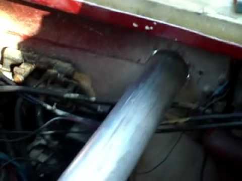 mercruiser exhaust modification HOW TO THRU HULL - YouTube