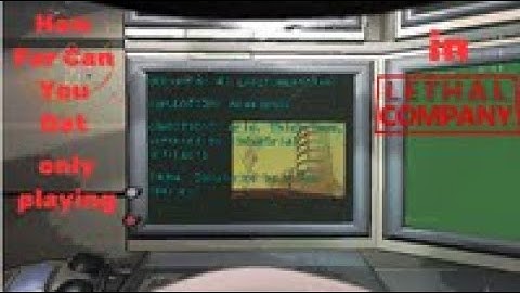 how far can you get in lethal company by only going to experimentation part 1