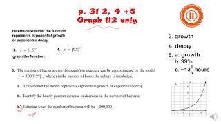 1.6 IM 2 Exponential Functions