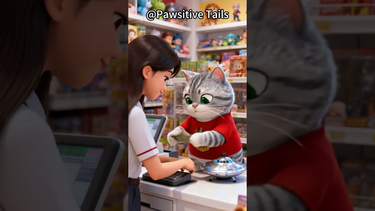 From Toy Store to Outer Space! 🐱🚀 