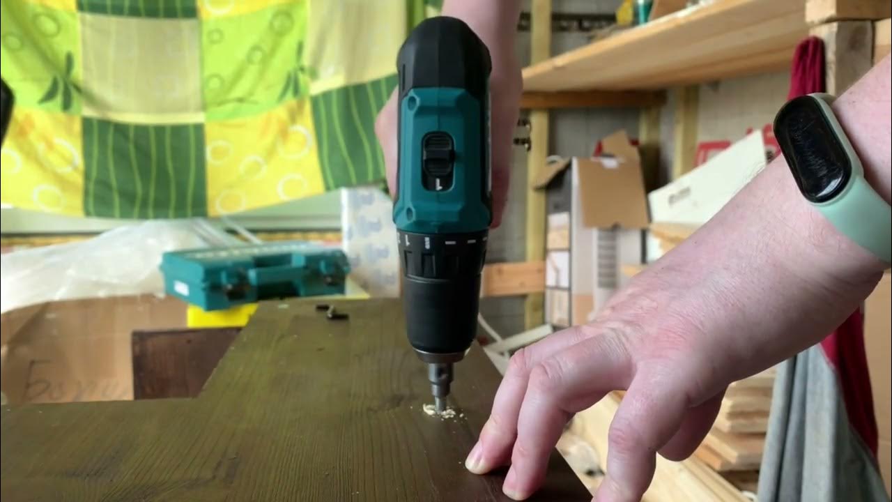 Сверление под конфирмат специальным сверлом - YouTube