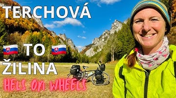 Gorgeous Gorge, Bizarre Bike Bridges 🌉 Cycling the Vrátna Valley to Žilina