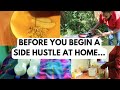 5 Principles I Considered Before I Began a Profitable Side Hustle or Business at Home| SAHMomlife