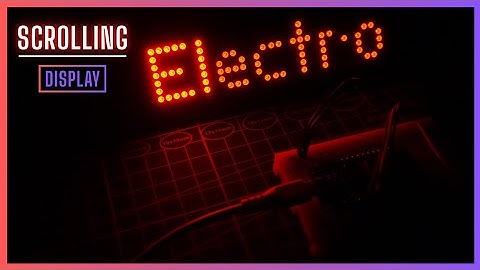 How to Make a Scrolling Text Display at Home Using ESP8266