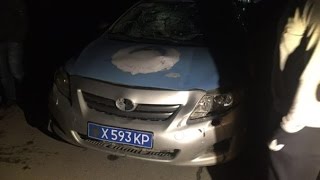 Появилось видео погони в Шымкенте, в которой сбили пешехода