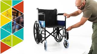 Comfort Plus Ky809 Deri Döşeme Standart Tekerlekli Sandalye