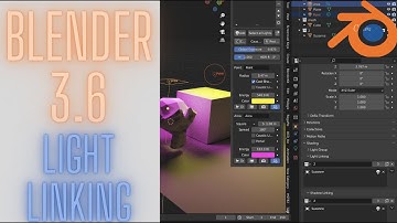 Blender 3.6 Light Linking