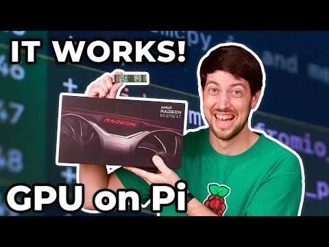 FINALLY! A GPU works on the Raspberry Pi!