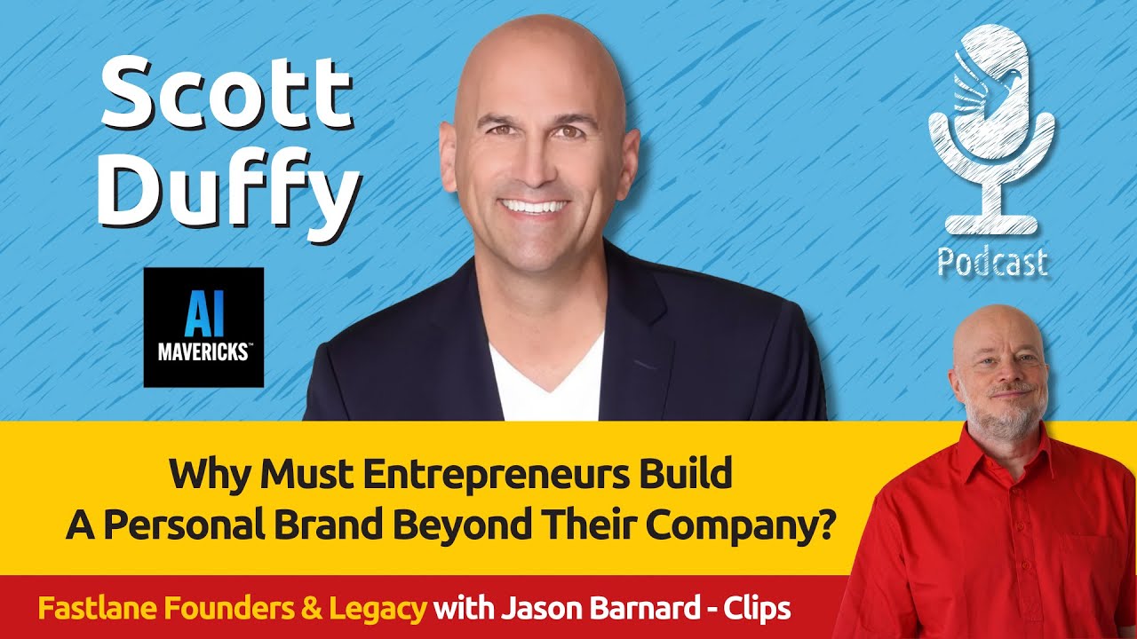 Why Must Entrepreneurs Build A Personal Brand Beyond Their Company? - Fastlane Founders Clips