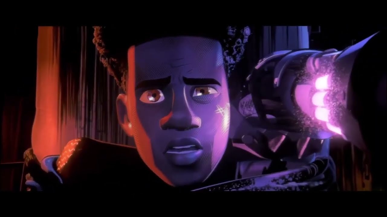 Miles morales when Kilometer morales walks in...._ Spider-Man Across The Spider-Verse