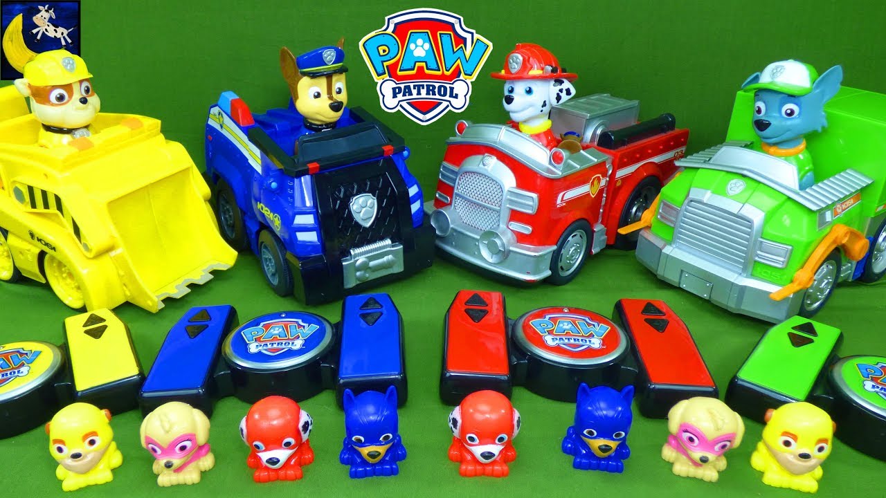 paw patrol remote control cars