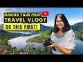 How to make your first travel vlog   5 tips that you need to know in 2022 travel vlogging guide