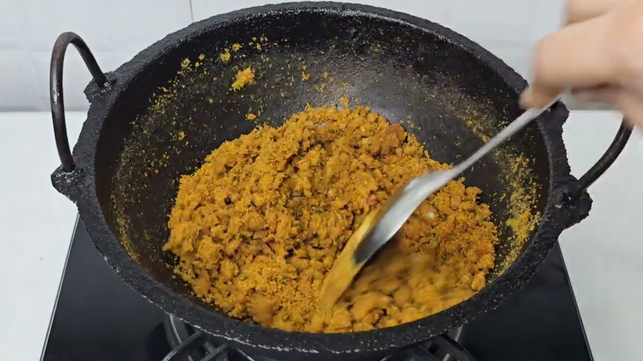 हिवाळा स्पेशल खास सगळ्यांना आवडेल असा कुळथाचा झुणका @palkarskitchen 