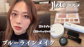 【雑談あり】Newコスメで大人ブルーラインメイク