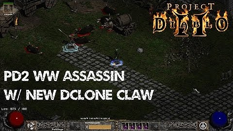 Project Diablo 2 - NEW Whirlwind Assassin w/ DCLONE Claw