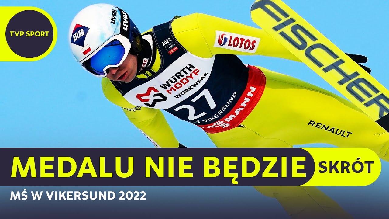 VIKERSUND 2022: LINDVIK I KRAFT POWALCZĄ O ZŁOTO. POLACY BEZ SZANS NA MEDALE | SKRÓT