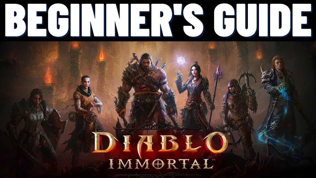 DIABLO IMMORTAL: BEGINNER TIPS &amp; GUIDE - YouTube