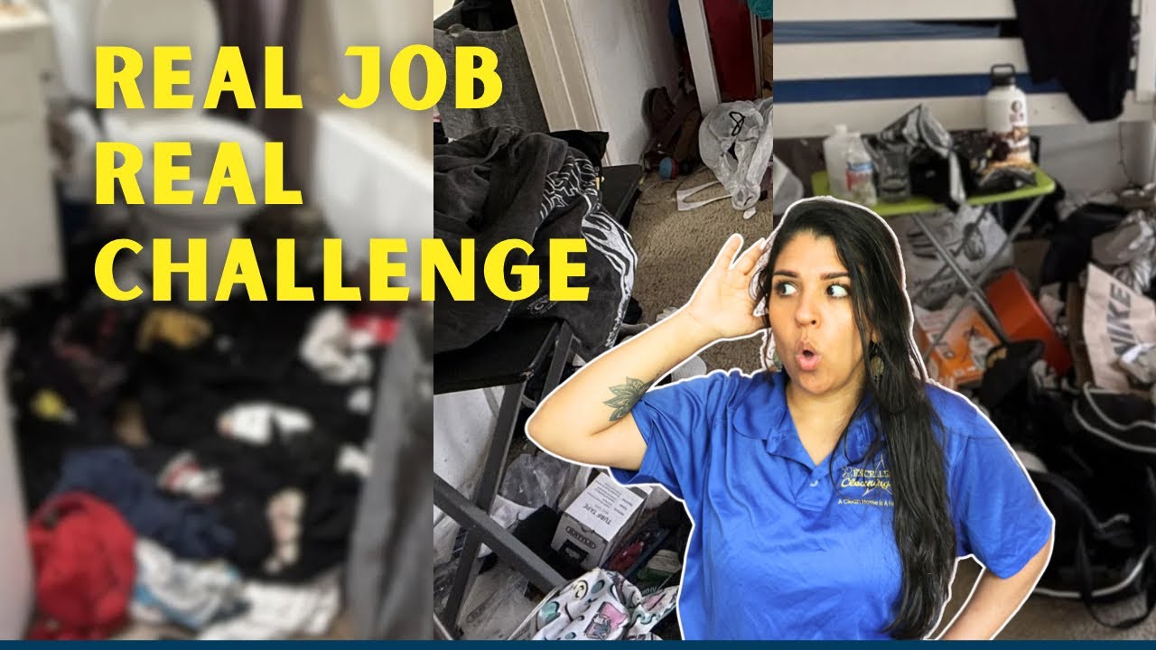 Severely Neglected Bedroom Reset in Under 3 Hours (Professional Cleaning)