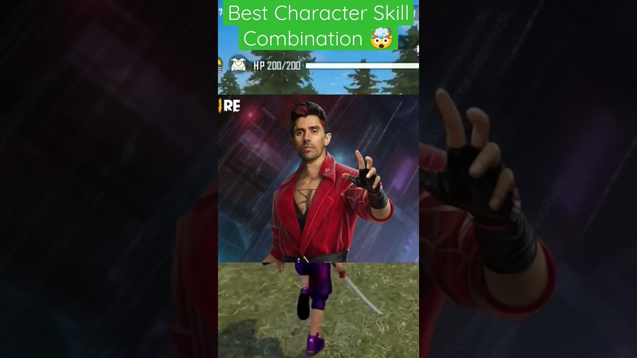 Best Character Combination In Free Fire For Br Ranked 2023 | 