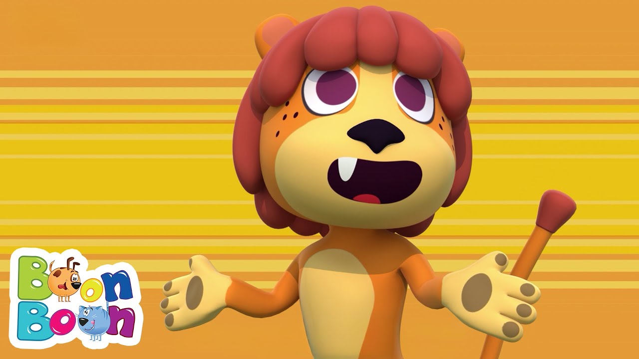 Leul Puf 🦁🎶 Cântece Educative cu Animale pentru Copii de Grădiniță | BoonBoon