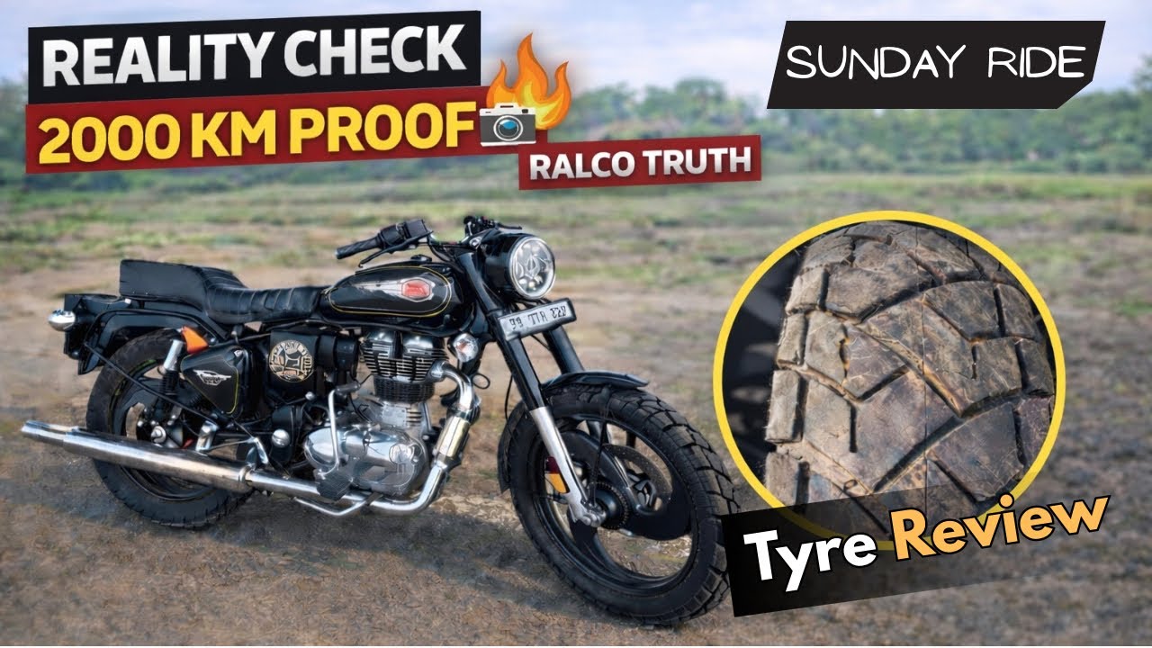 Wide Tyre Reality Check 😱🔥 | Ralco After 2000 KM Ride 🏍️💨