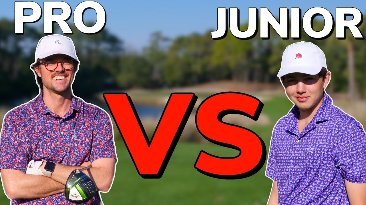 LOWEST I HAVE EVER SHOT!! -8 on 9 Holes?? Pro vs Junior Volume 2 | Bryan Bros Golf
