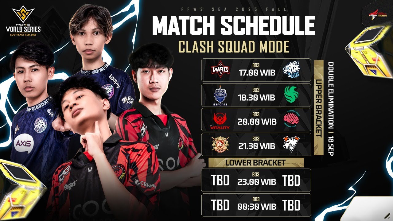 🔴NOBARIN FFWS SEA CS MODE DAY 1