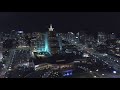 Punta del Este at Night - View From a Drone