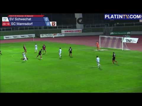 14.04.17 SV Schwechat - SC Mannsdorf - Highlight  (1. Halbzeit / 29:24) am 14.04.2017 19:48