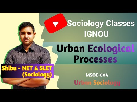 Urban Ecological Processes | Invasion, Succession, Concentration, Centralization & Segregation