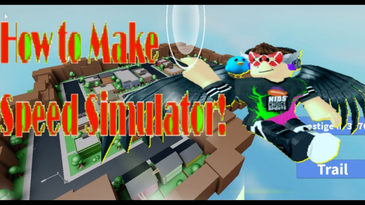 How To Make Speed Simulator Easy Roblox Youtube - how to make a speed simulator roblox studio 1