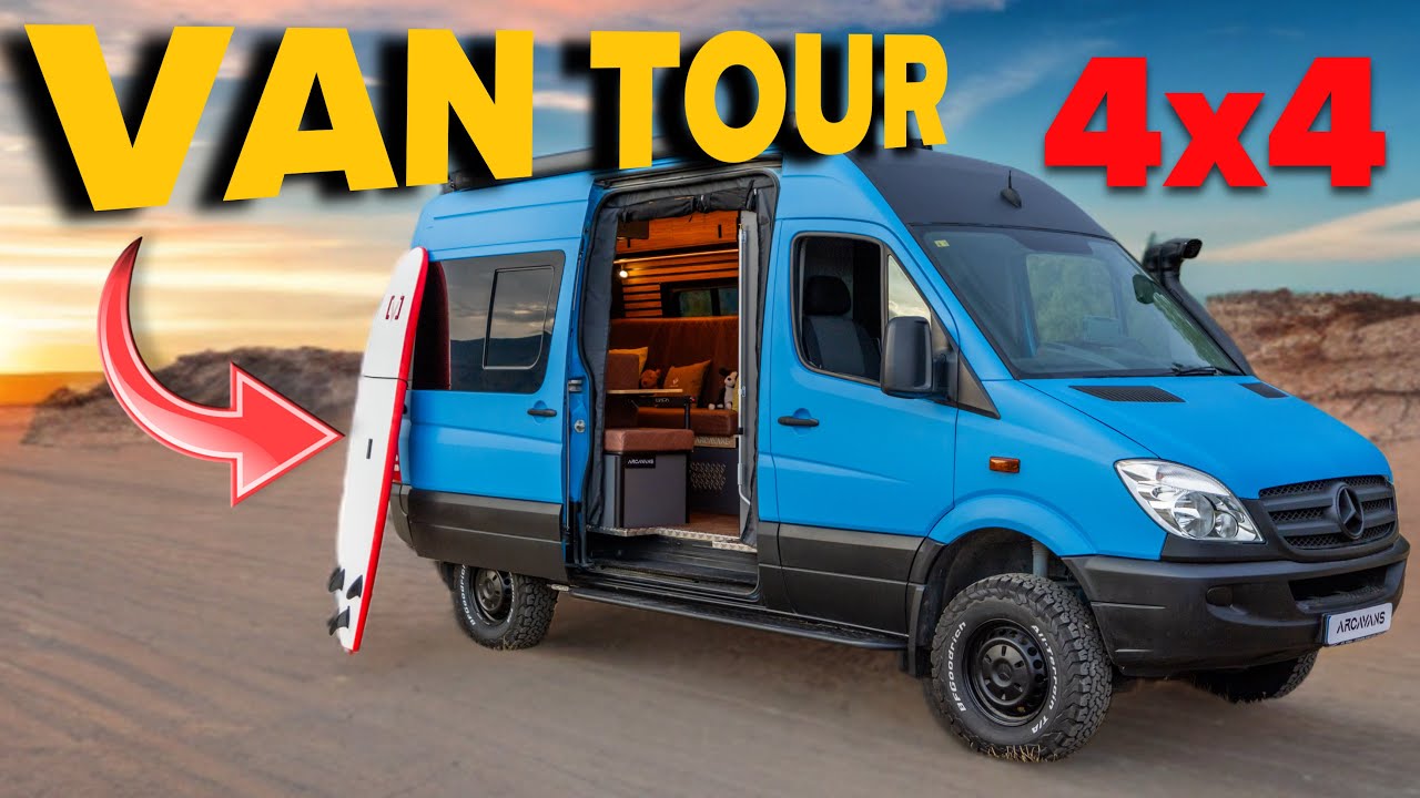 VAN TOUR - Mercedes Sprinter L2H2 4x4 - EQUILIBRIO PERFECTO CAMPER/OFF ROAD