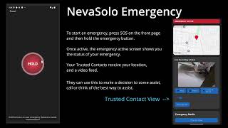 NevaSolo Android Personal App Walkthrough - Personal Safety App Tutorial