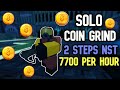 Best Way to Grind Coins NST (Solo 7700+ / Hour) - Tower Defense Simulator | TDS