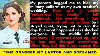 My Parents Humiliated Me at My Brother’s Wedding… Then 12 Veterans Stood Up