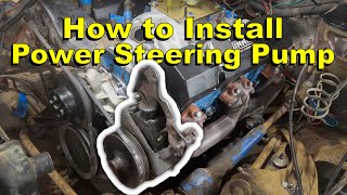 How to Install a Power Steering Pump on a Small Block Chevy How to Install a Power Steering Pump on a Small Block Chevy