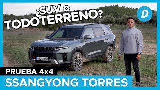 Prueba 4x4 ¡al límite!: SsangYong Torres 2023 | Test offroad | Diariomotor