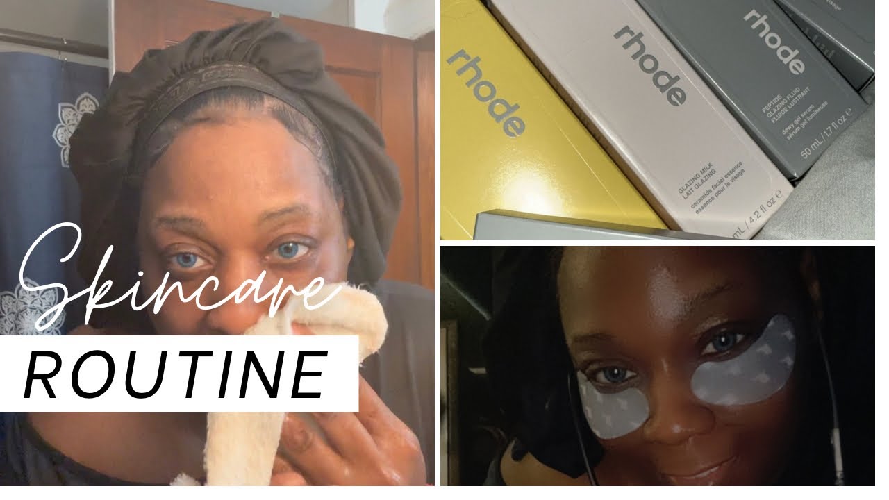 Rhode Routine New Skincare Routine Using RHODE - YouTube