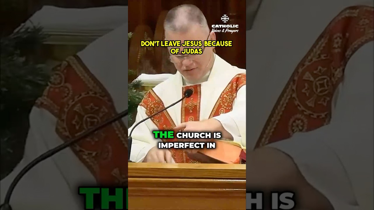 Don't Leave Jesus Because of Judas