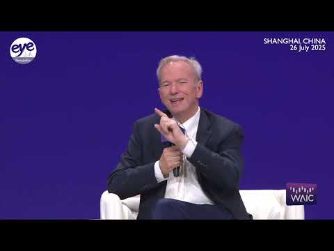 Fireside Chat: AI Global Co-op Outlook - Harry Shum, HKUST✖️Eric Schmidt, former Google CEO, at WAIC Episode cover