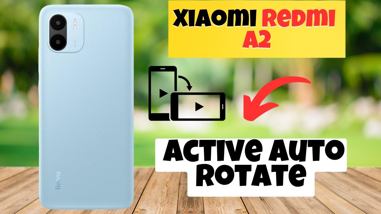 Redmi A2 Active Auto Rotate || How to activate auto rotate || Auto ...