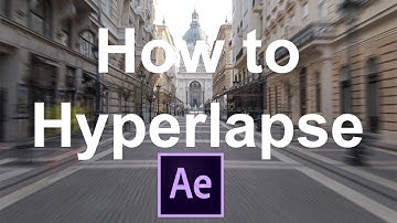 How to Hyper Lapse Tutorial using Osmo Pocket Mobile and After Effects