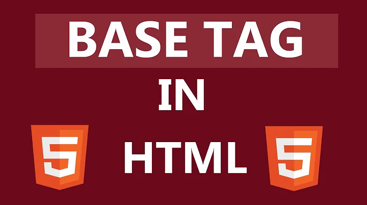 What Is BASE Tag In HTML?